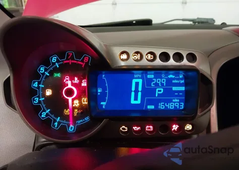 2013 Chevrolet Sonic Lt Auto из США, поврежденный, VIN 1G1JC5SG4D4230621